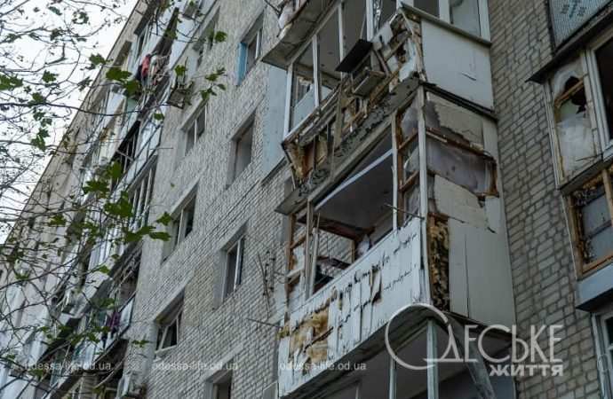 Атака Черноморска 9 октября 2024, многоэтажка