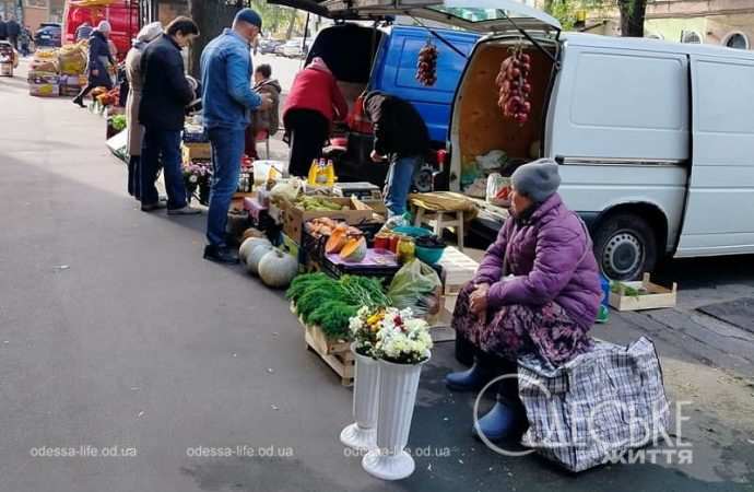 На Новом рынке в Одессе