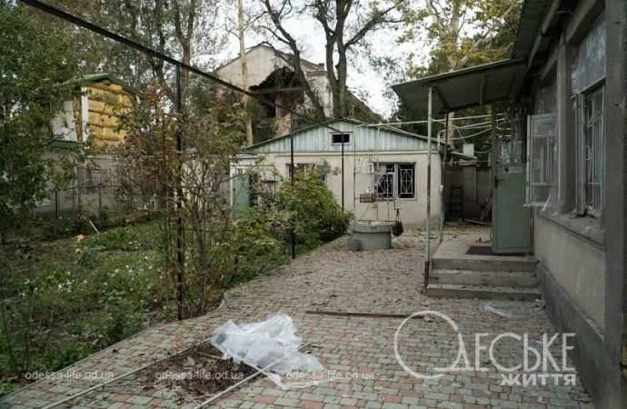 Последствия обстрела Одессы 18 октября 2024