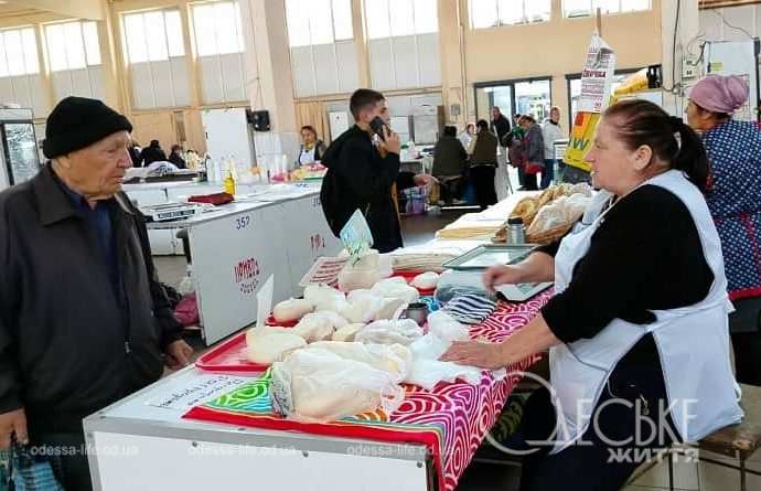 Молочная продукция на Привозе