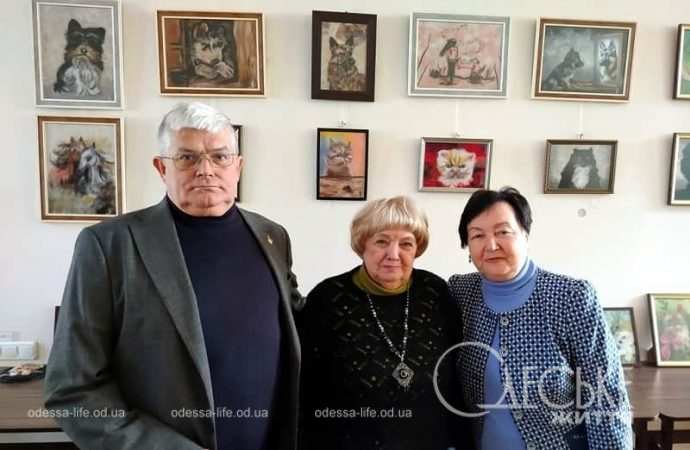 Выставка Светланы Скиловой в одесской библиотеке