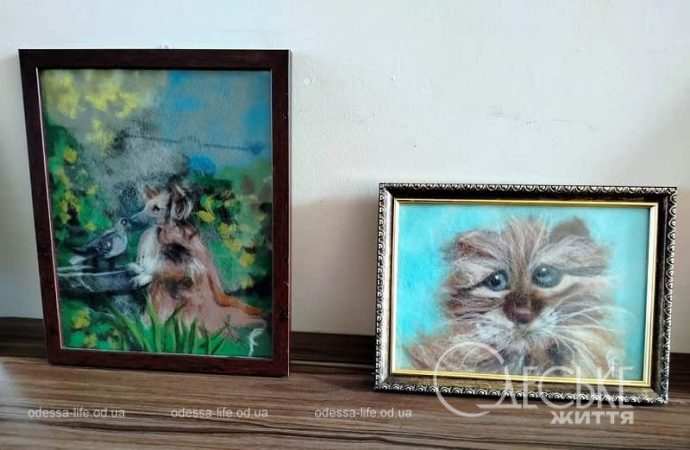 Картины Светланы Скиловой, котик