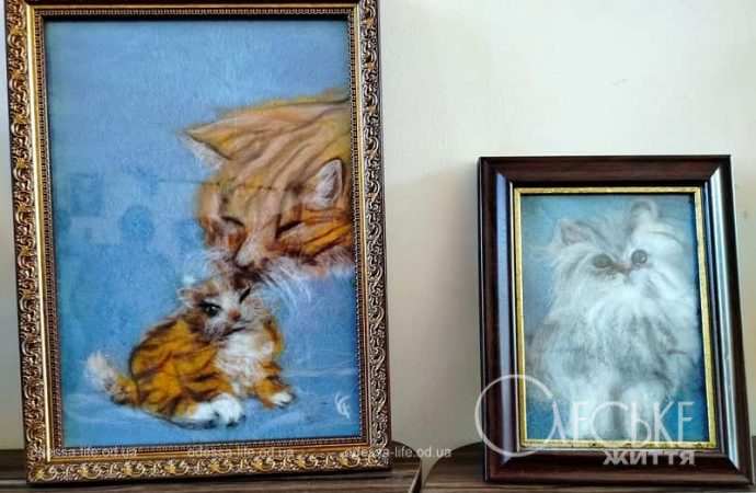 Картины Светланы Скиловой, котенок