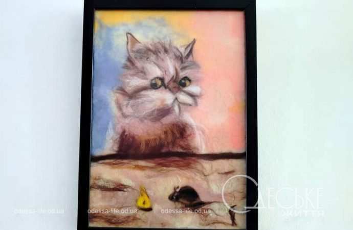 Картины Светланы Скиловой, кот