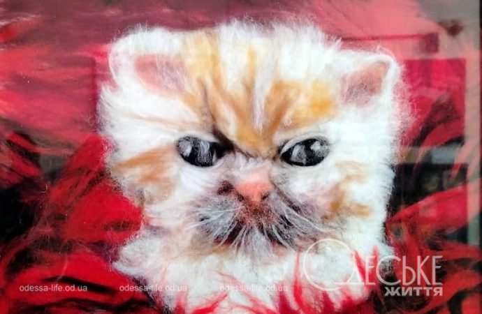 Картины Светланы Скиловой, рыжий котенок