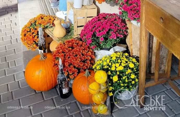 Одесса, тыквенная композиция