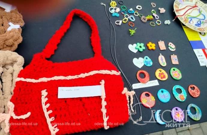 Студенческая ярмарка «Grechka» в Одессе, сумка