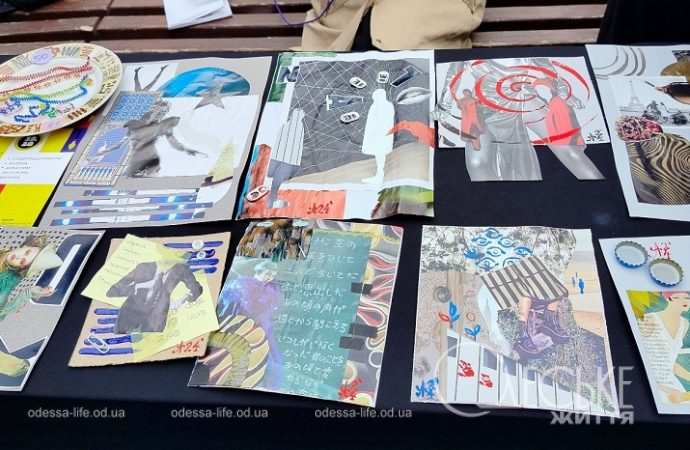 Студенческая ярмарка «Grechka» в Одессе, рисунки