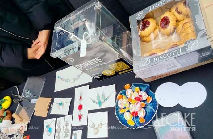 Студенческая ярмарка «Grechka» в Одессе, угощение