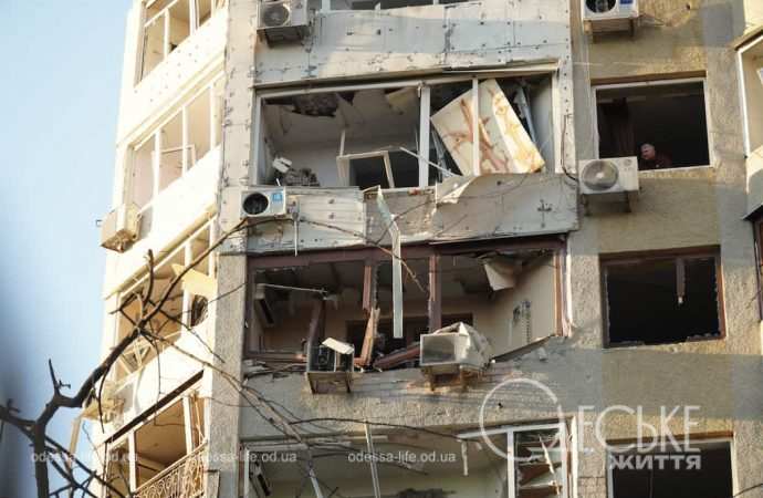 удар по Одессе 18 ноября