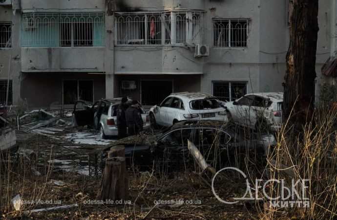 удар по Одессе 18 ноября