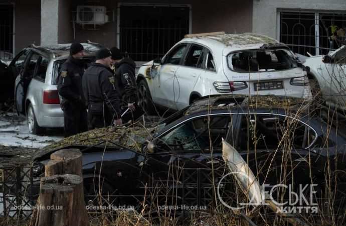 удар по Одессе 18 ноября