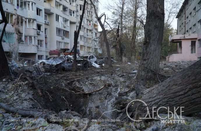 удар по Одессе 18 ноября