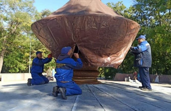 Консервация фонтанов в Одессе-11