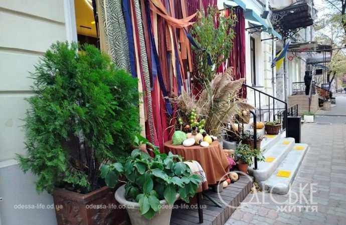 Ноябрь в Одессе, на Садовой