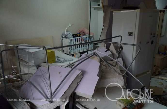 На месте прилета в Одессе, 9 ноября 2024, ЖК-14