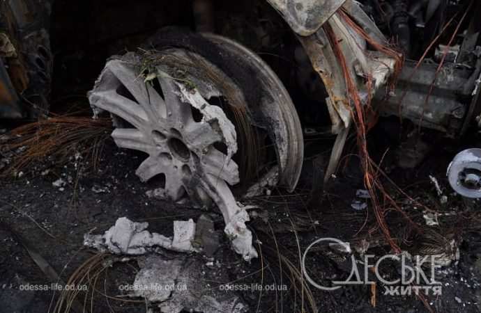 На месте прилета в Одессе, 9 ноября 2024, ЖК-3