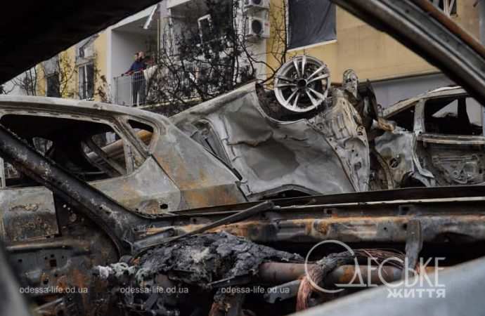 На месте прилета в Одессе, 9 ноября 2024, ЖК