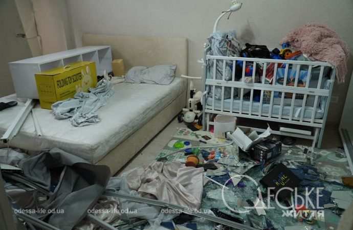 На месте прилета в Одессе, 9 ноября 2024, ЖК-13