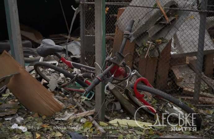 На месте прилета в Одессе, 9 ноября 2024, частные дома