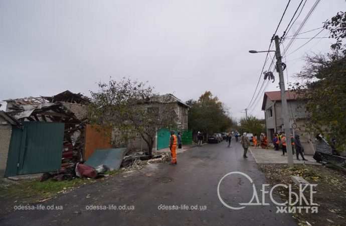 На месте прилета в Одессе, 9 ноября 2024-2