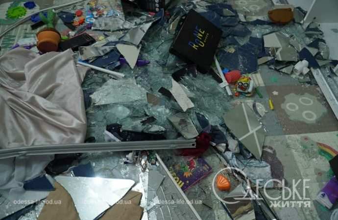 На месте прилета в Одессе, 9 ноября 2024, ЖК-12