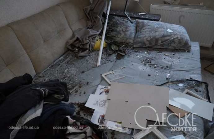 На месте прилета в Одессе, 9 ноября 2024, ЖК-8