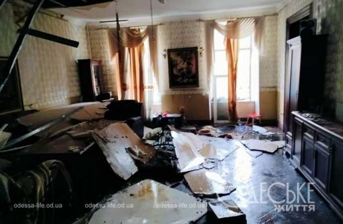 Одесса после обстрела 15 ноября, пострадавшая квартира