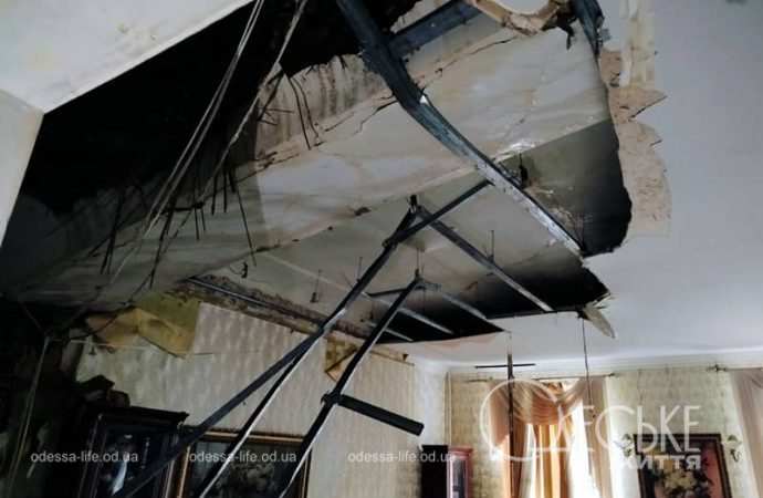 Одесса после обстрела 15 ноября, внутри