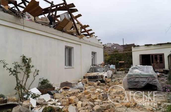 После атаки 10 ноября 2024, разрушения