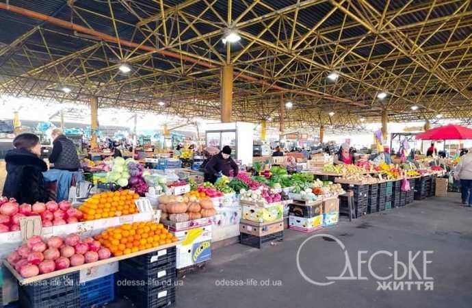 Одесский Привоз в ноябре: крытый рынок