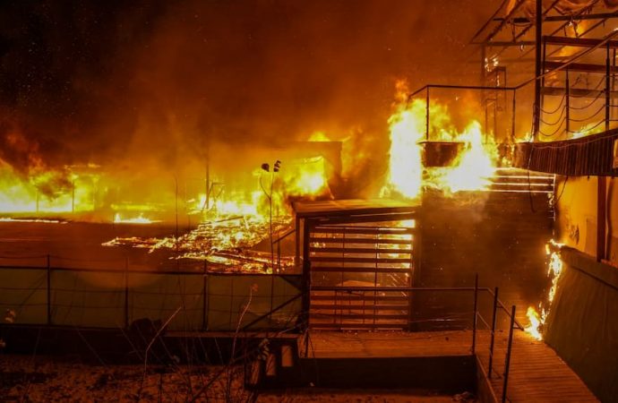 В Аркадии сгорел популярный ночной клуб (фото)