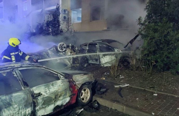 приліт по ЖК 9 листопада