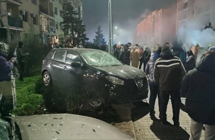 приліт по ЖК 9 листопада