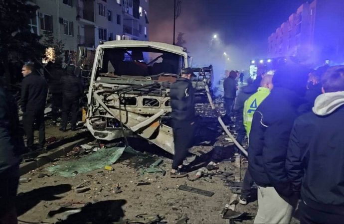 приліт по ЖК 9 листопада