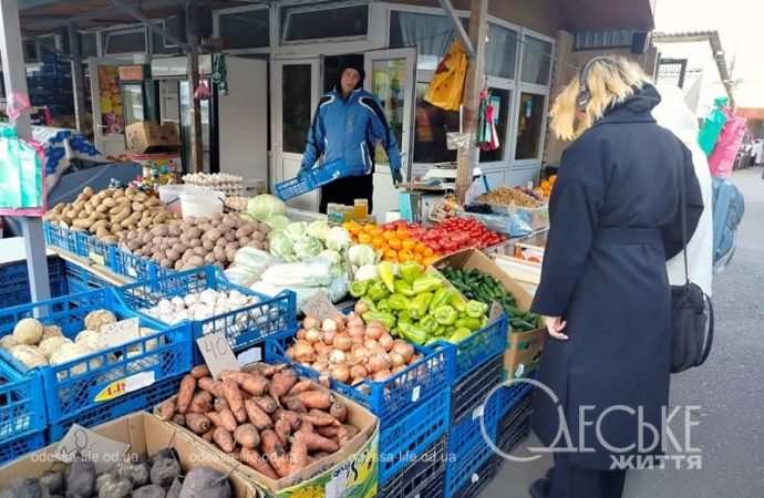 На Новом рынке 1 декабря, покупатели