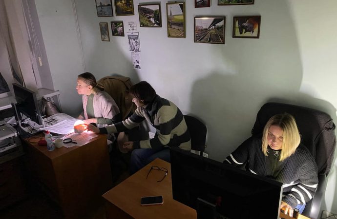 Світла немає - газета робиться