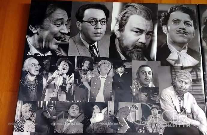 Зал в Музее театра Музкомедии, роли Водяного