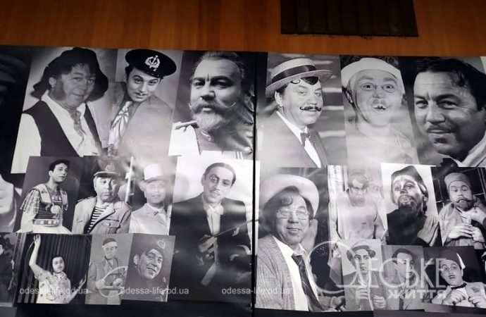 Зал в Музее театра Музкомедии, роли Водяного