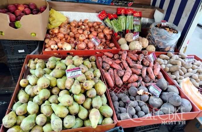 Привоз: цены на овощи