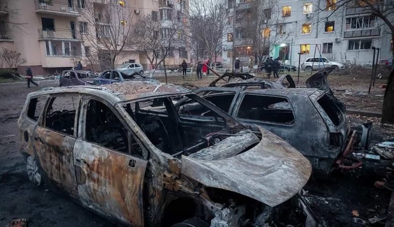 атака по Одессе 28 января