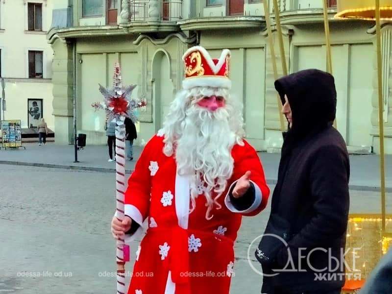 Фото дня в Одессе: на Дерибасовсой