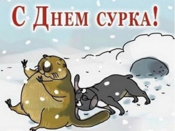 С Днем сурка