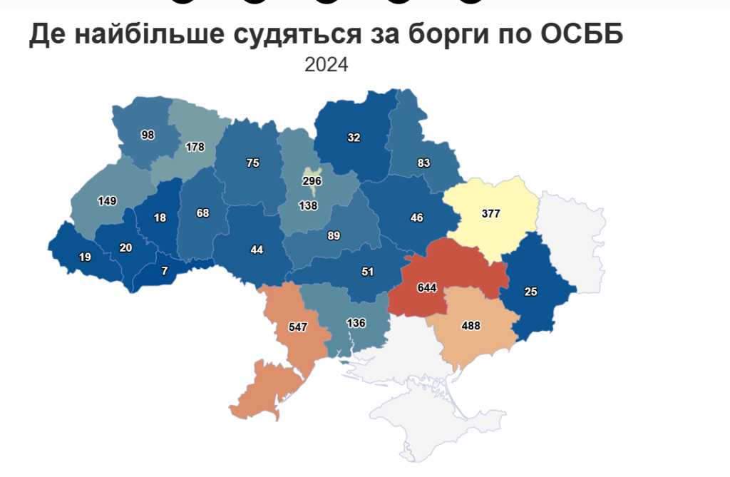 карта судов за коммуналку