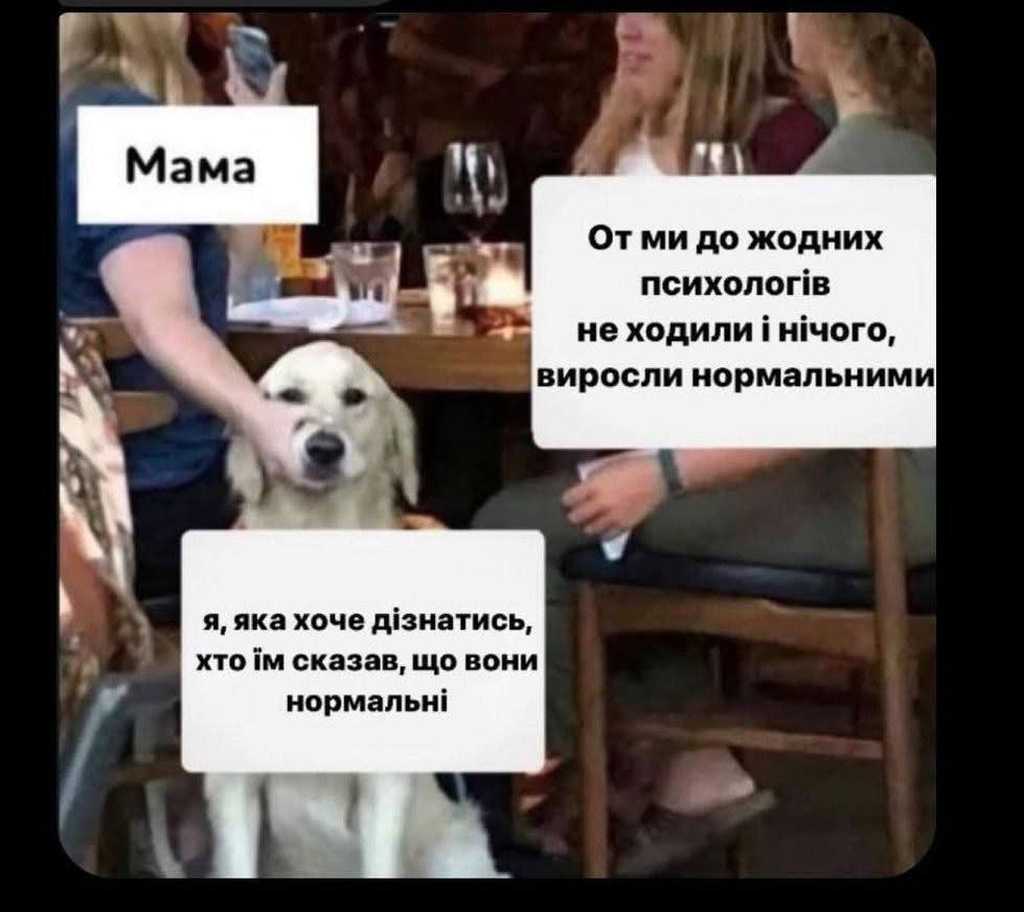 собака