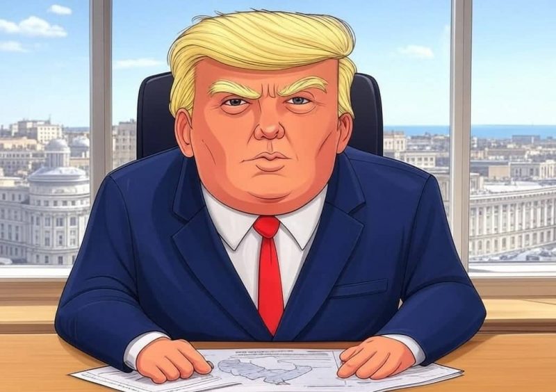 Трамп, как его видит нейросеть