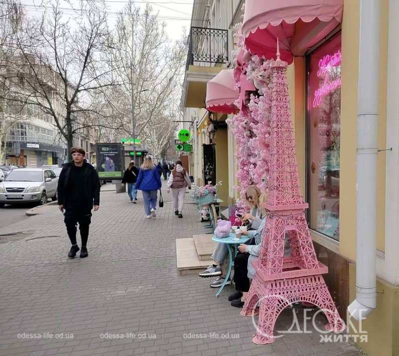 Фото дня в Одессе: на улице Европейской