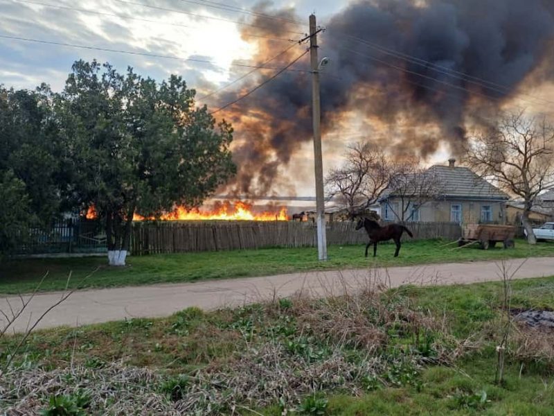 пожежа на оз. Китай