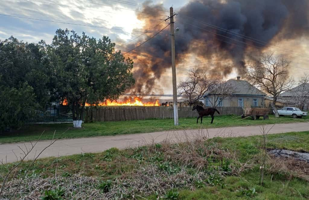 пожежа на оз. Китай