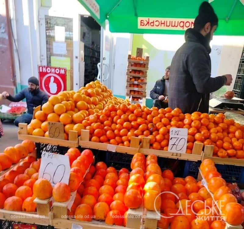 Цены на Привозе в марте, цитрусовые